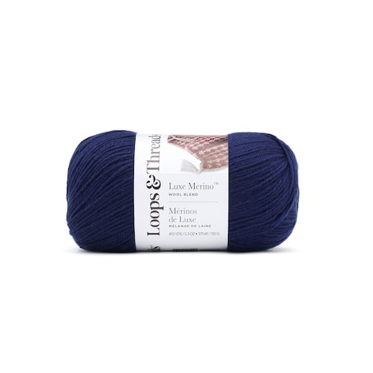 Luxe Merino™ Solid Yarn by Loops & Threads